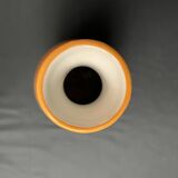 Vintage vase the Lady of Hearts hand-painted 20th century