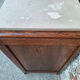 Art Deco commode, vintage antique piece with marble top.