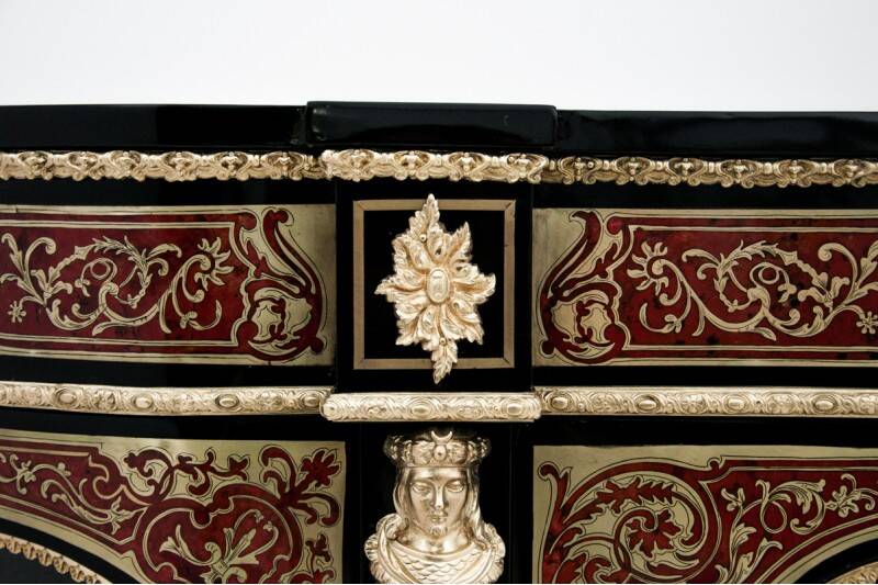 Boulle cabinet, France, circa 1860