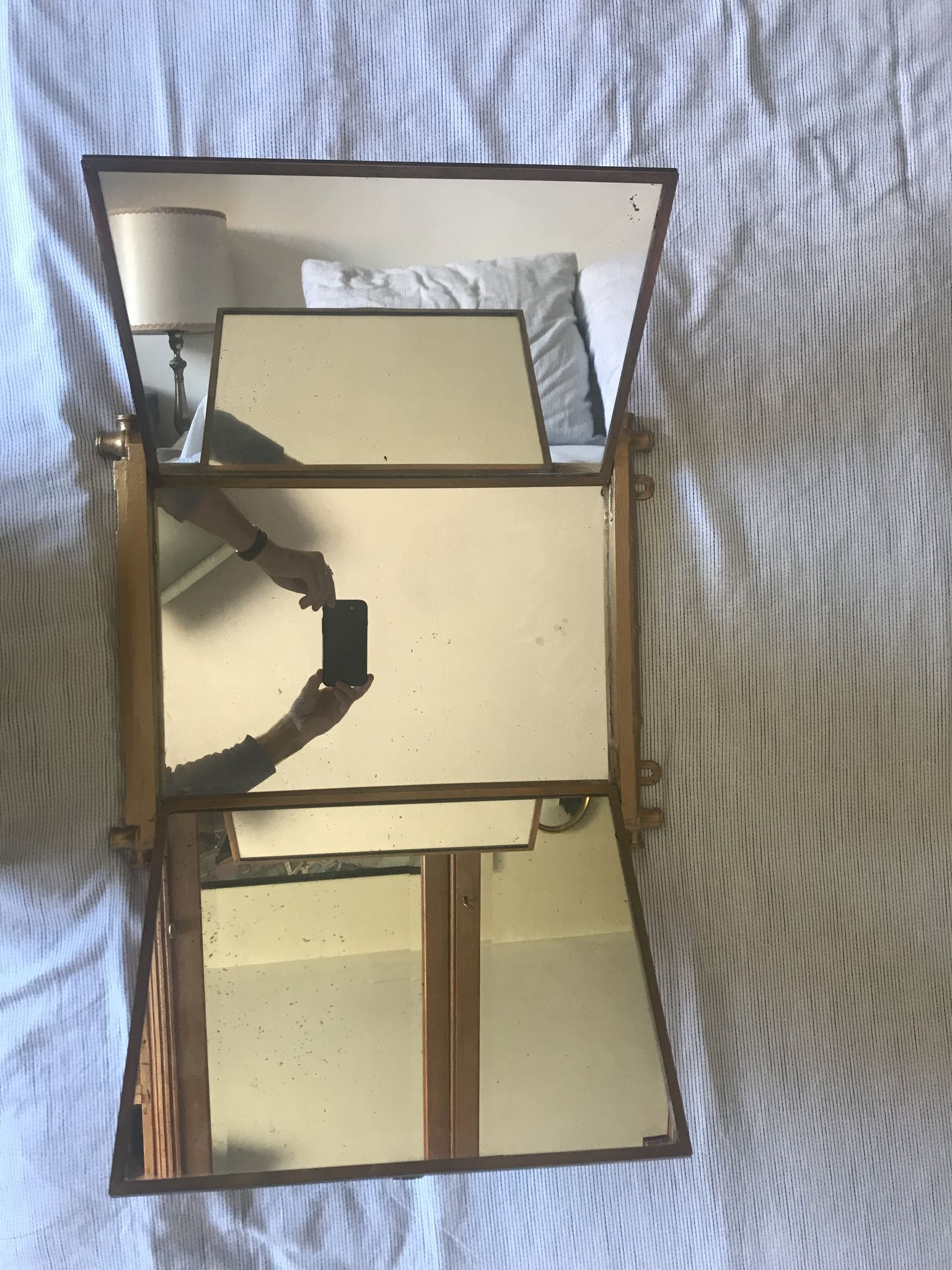 Miroir triptyque Brot - 65x47cm
