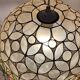 Mother-of-pearl pendant lamp, fruit theme