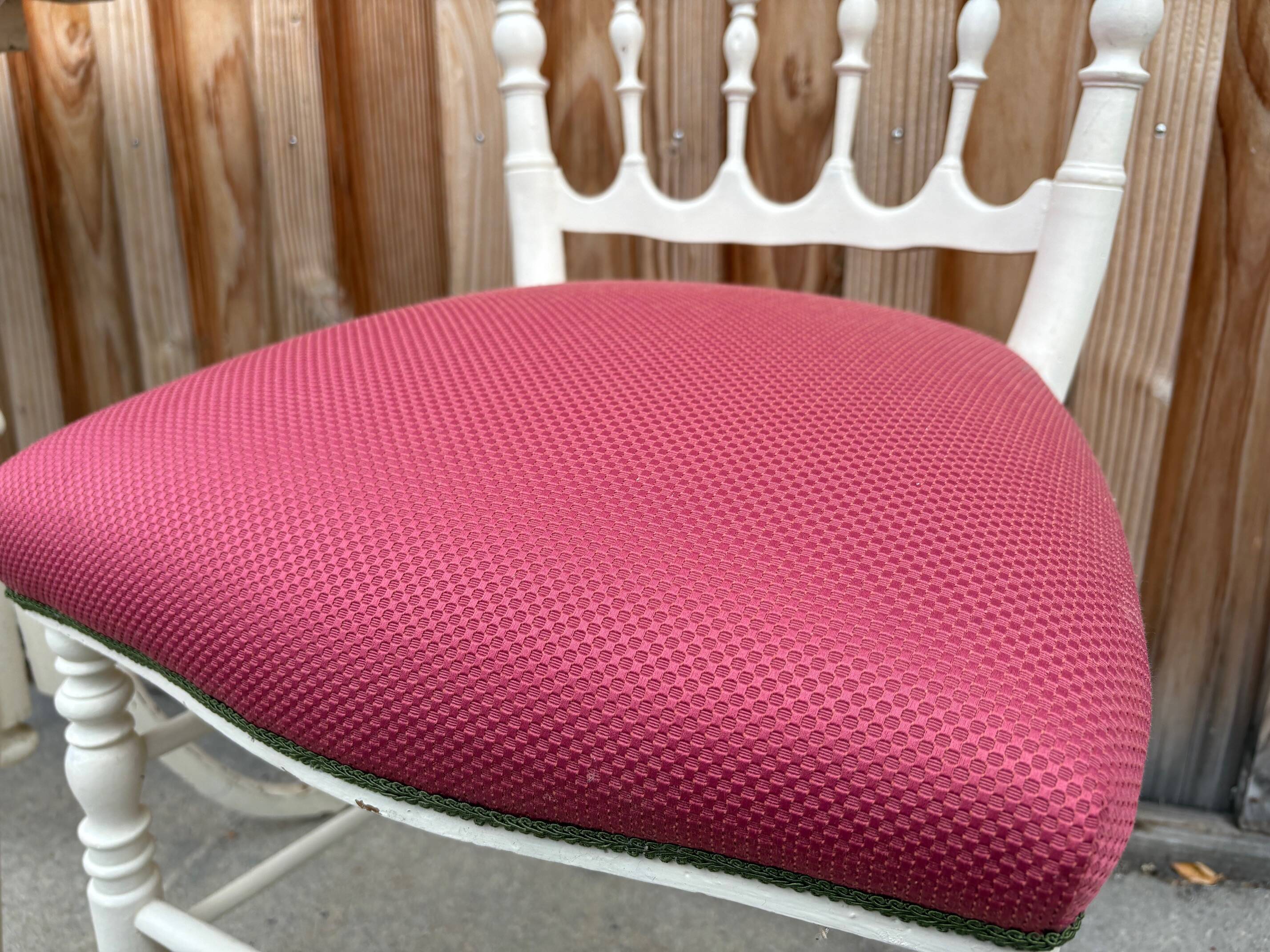 Antique dressing table with Napoleon III style chair
