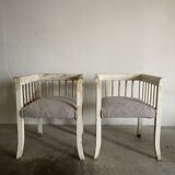 Art deco armchairs