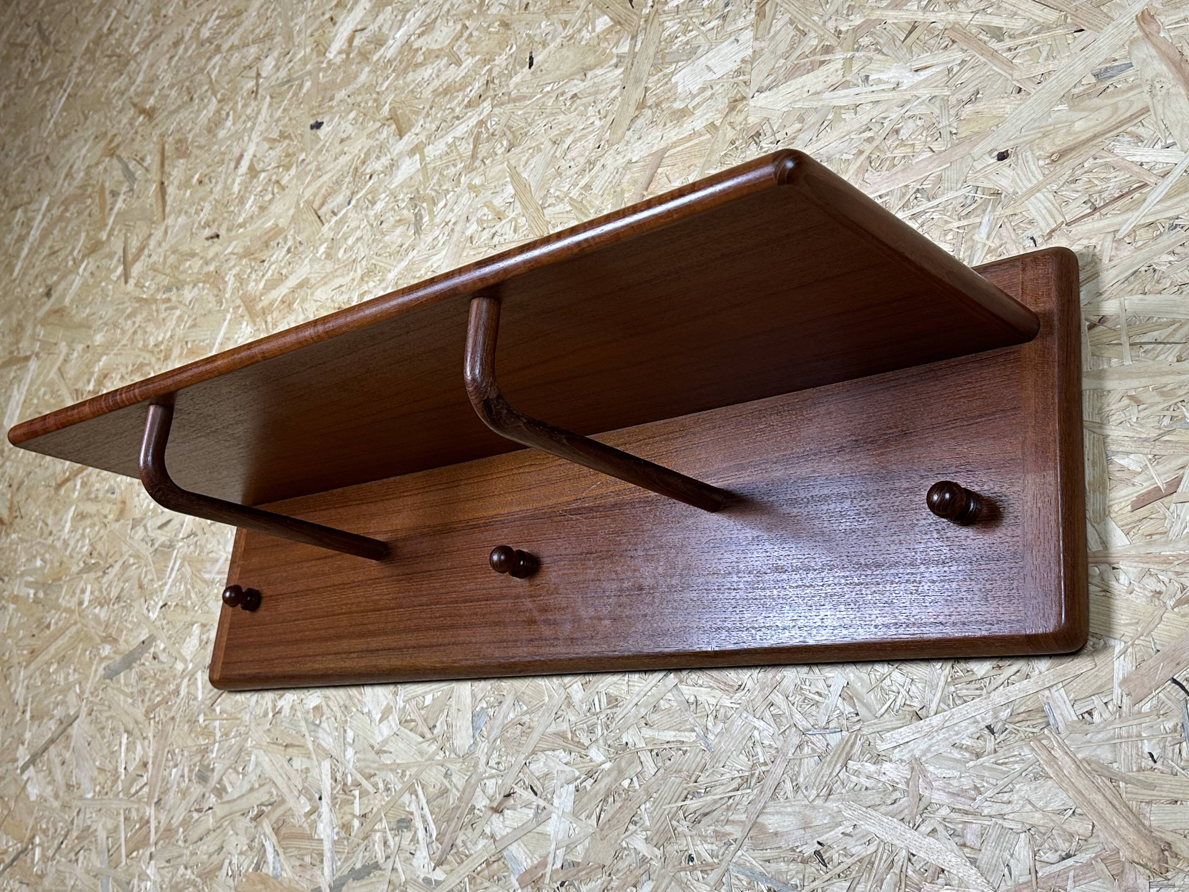 60s 70s wardrobe wall wardrobe teak by Vildbjerg Møbelfabrik Denmark