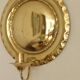 Pair of Swedish Mid-Century Brass Wall Sconces