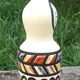 Ceramic pastis bottle signed capron vallauris j48
