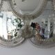 Venetian Murano glass mirror, Italy, 50s
