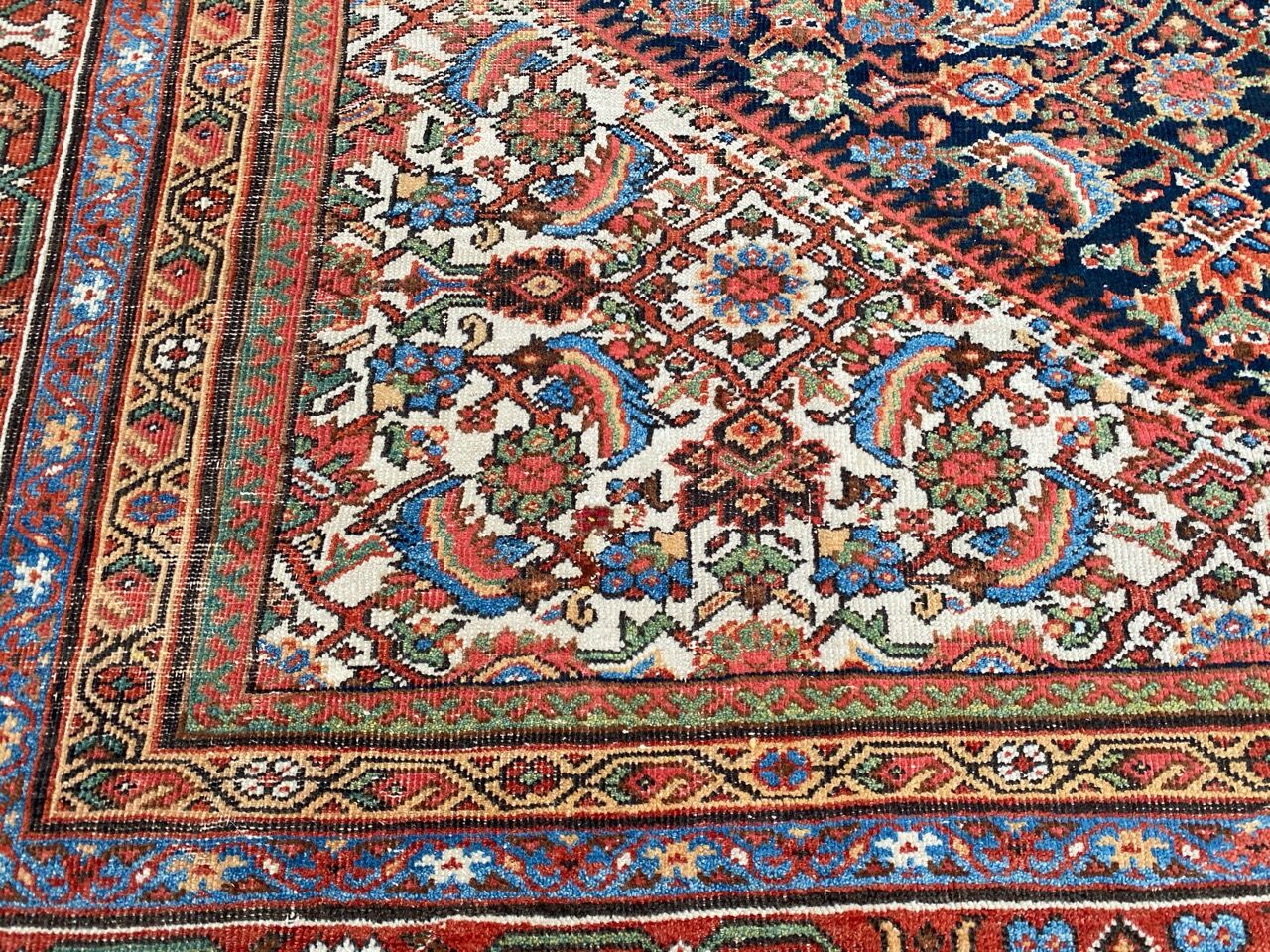 Old Persian carpet Ferahan 336x412 cm