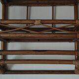 Vintage rattan shelf