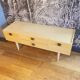 Enfilade vintage en bois blanchi