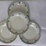 4 dessert plates from St Amand