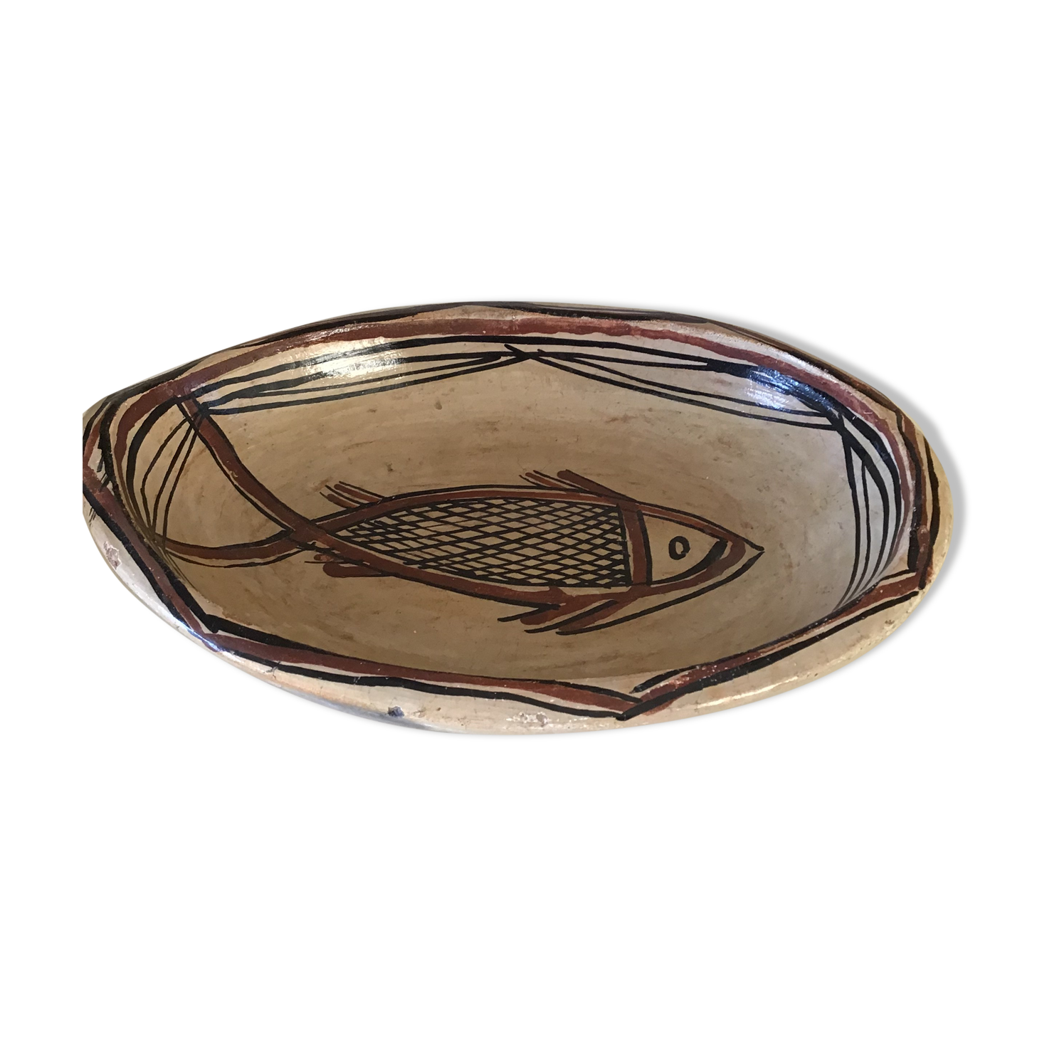 Small dish in berbere terracotta