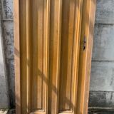 Porte de passage Art Déco en sapin patiné XX siècle