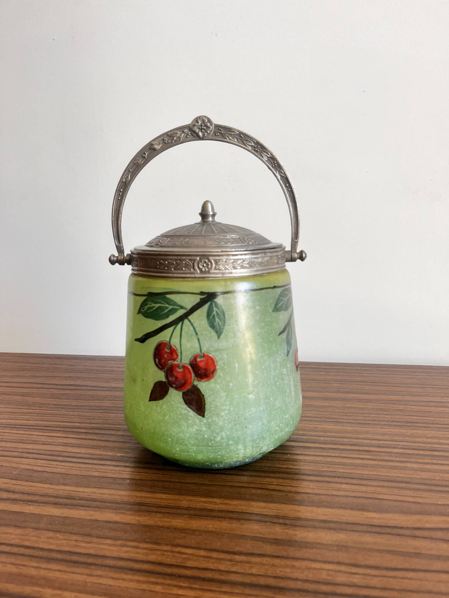 Antique biscuit jar