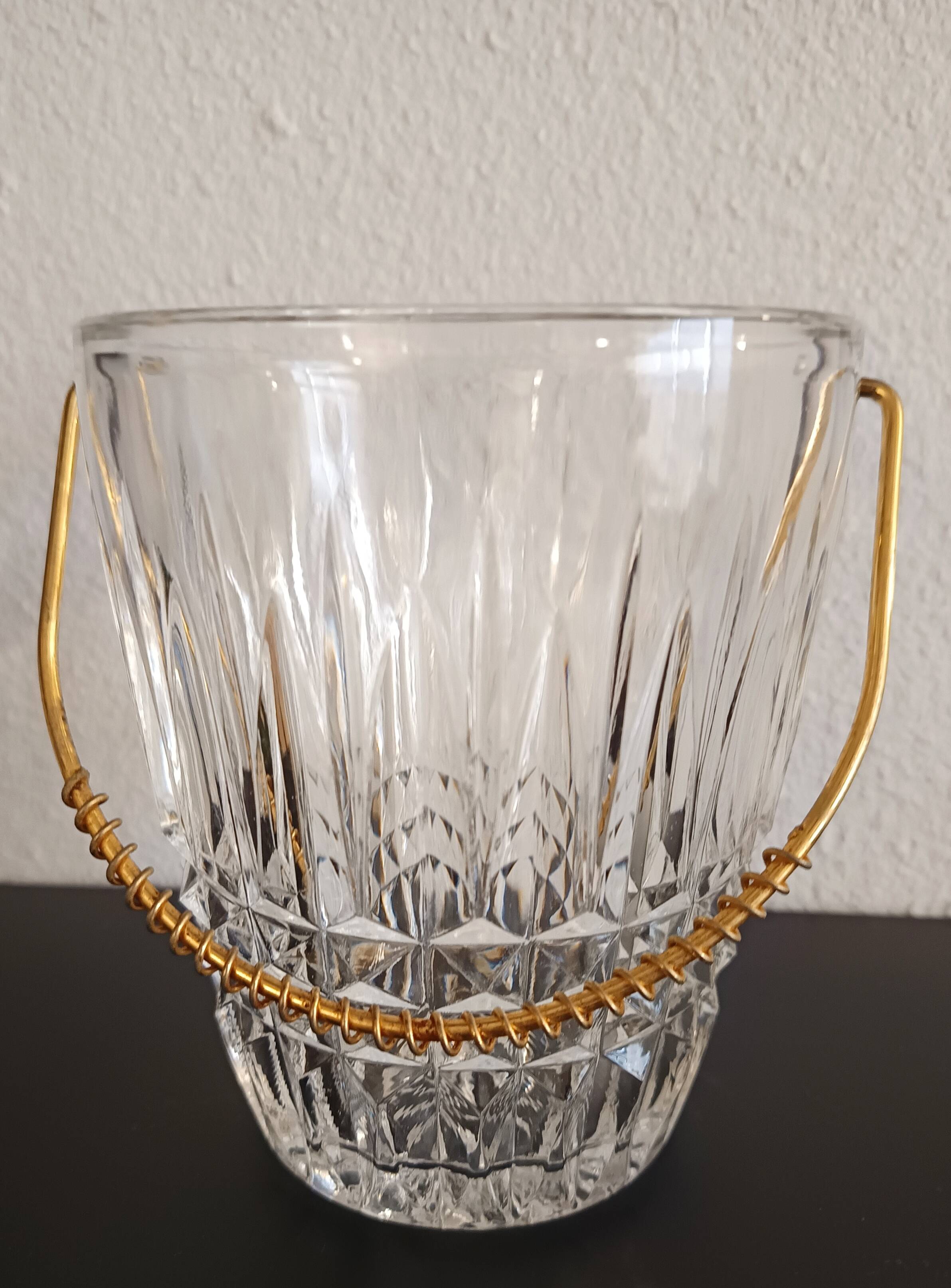 Vintage ice bucket.