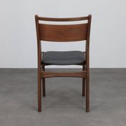 Chaises de salle à manger en teck modernes du milieu du siècle, ensemble de 4, années 1960.