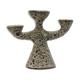 Dieulefit ceramic anthropomorphic candlestick or candlestick