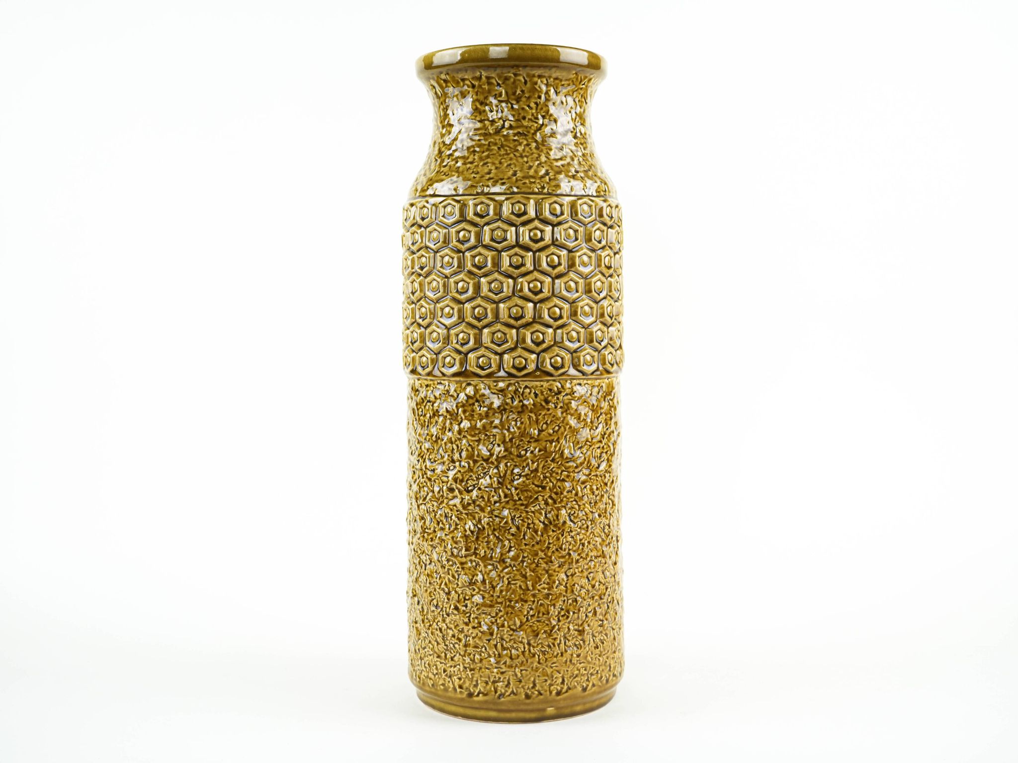 Vase en céramique de BAY Keramik avec glaçure Fat Lava, Allemagne, années 1970