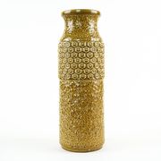 Vase en céramique de BAY Keramik avec glaçure Fat Lava, Allemagne, années 1970