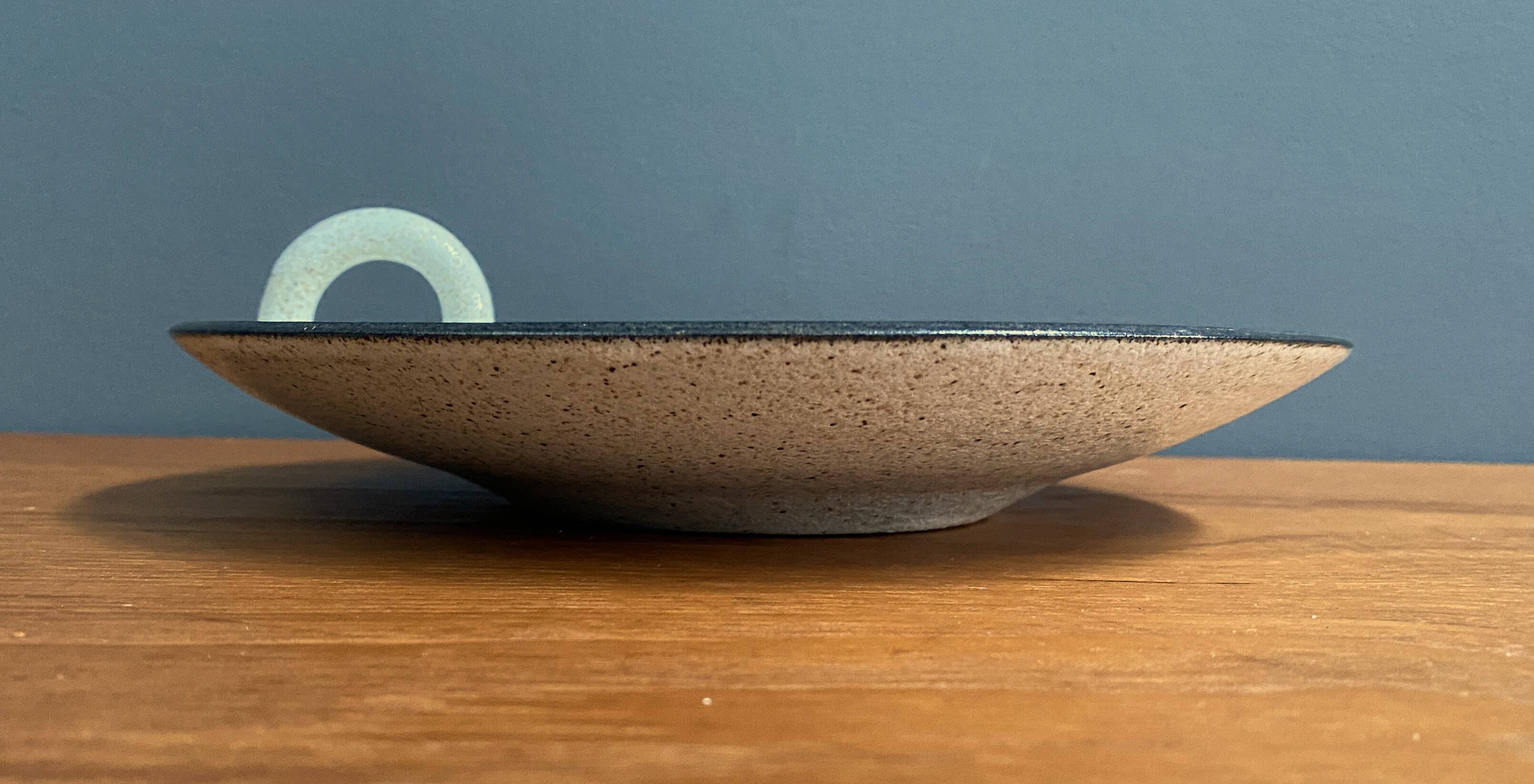 Ceramic serving tray by Zaalberg 1960s