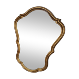 Gilded wooden mirror 60cm