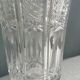 Bohemian crystal vase