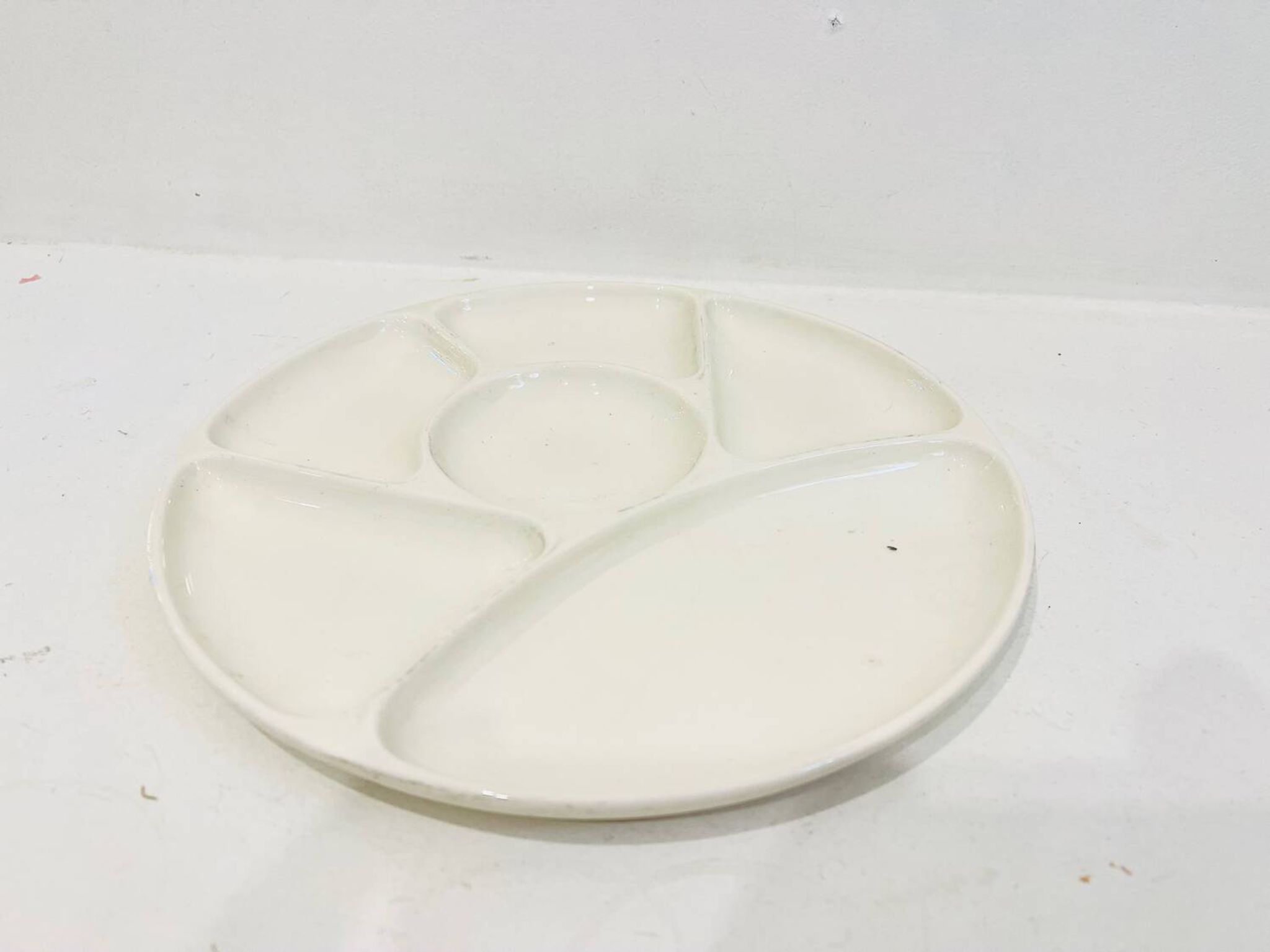 A ceramic aperitif plate – Gien, France, 1950s