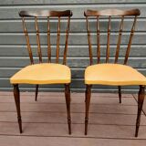 Paire de chaises bistrot vintage
