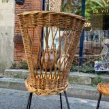 Pair of wicker chairs from the 1960s