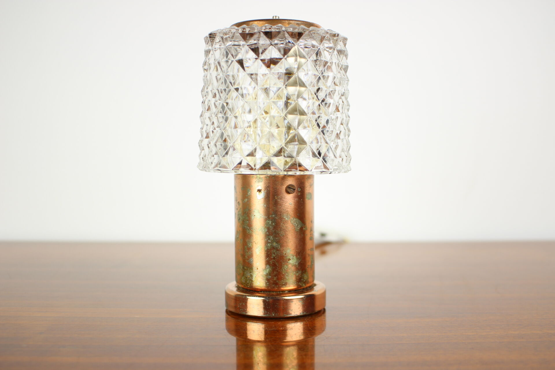 Table lamp by kamenicky senov, preciosa, 1970s