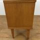 Scandinavian bedside vintage blond wood 1 drawer
