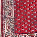 Tapis Seraband indien vintage en laine fait main – 74 x 143 cm - 1C1036