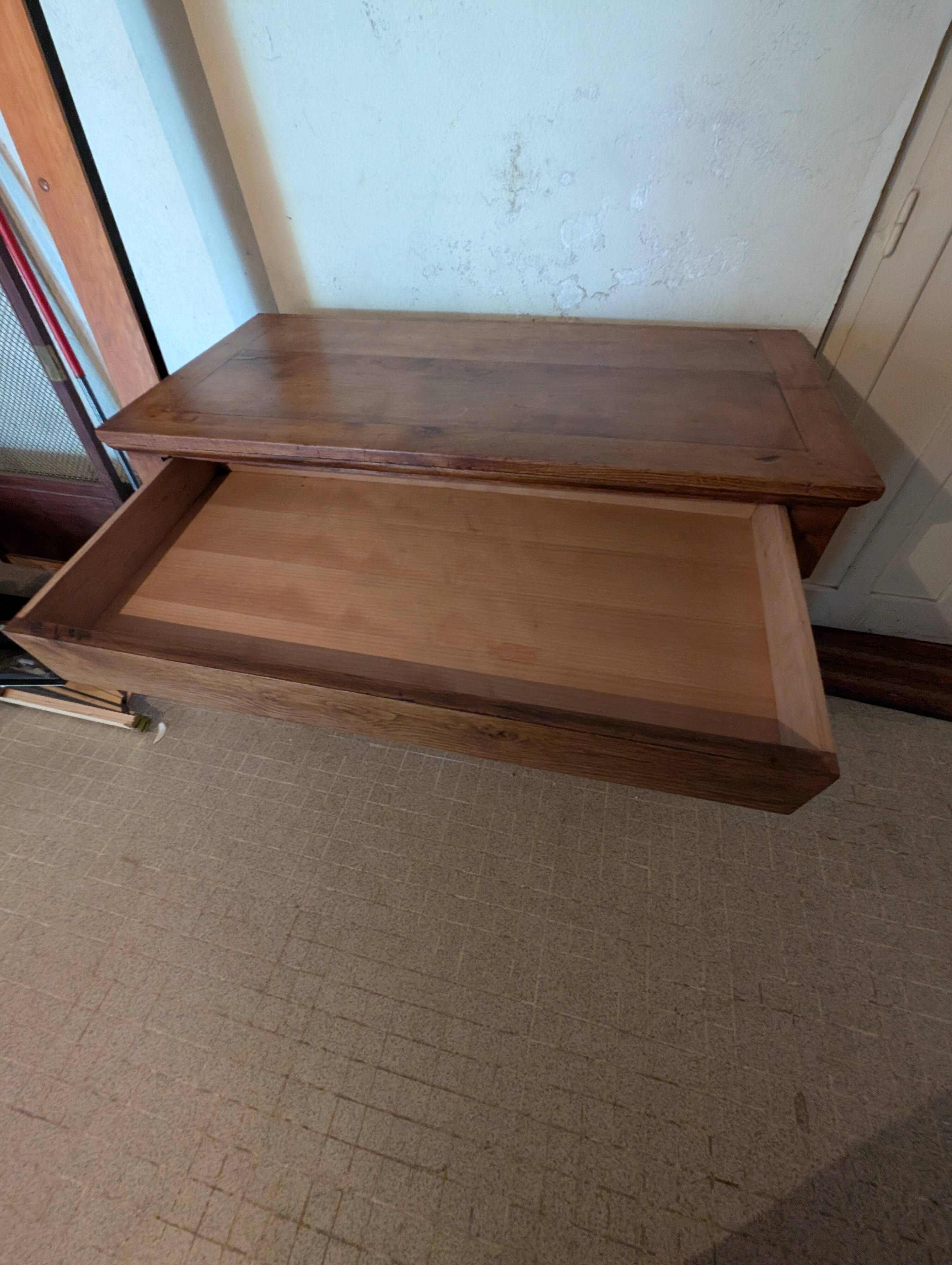 Commode empire  bois