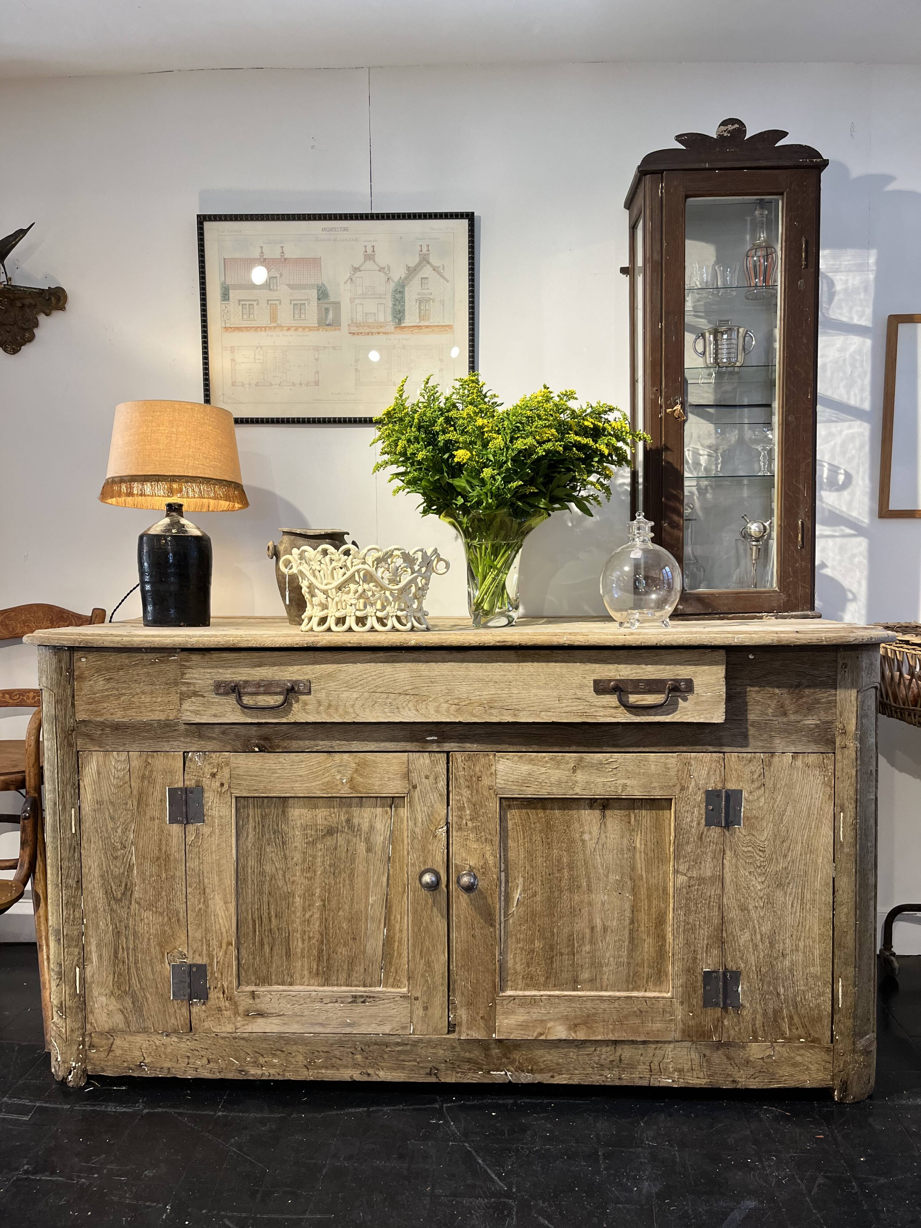 Oak sideboard