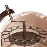 Globe bar  in brass, 1980