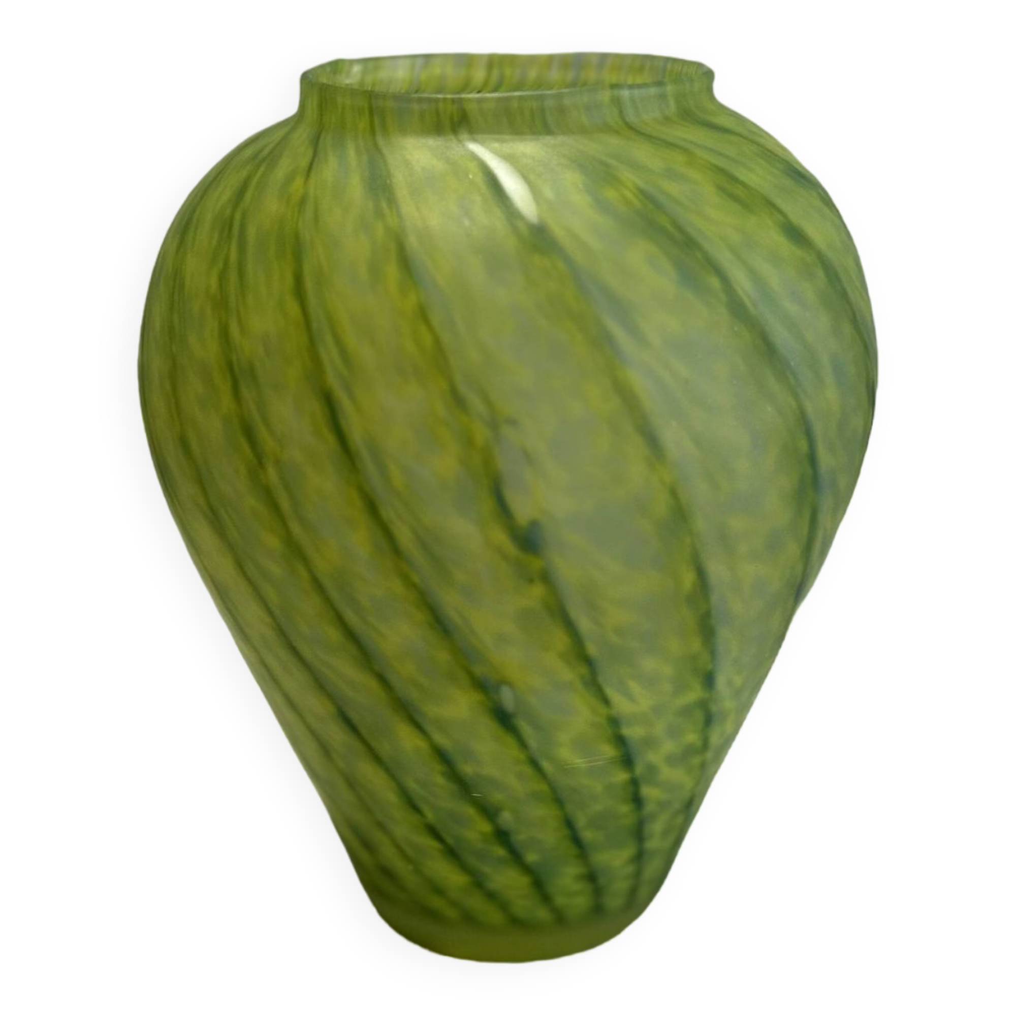 Glass paste vase