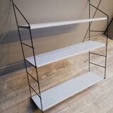 Metal wall shelf