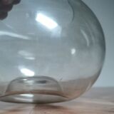 Vintage glass globe hanging