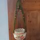 Vintage hanging plant holder
