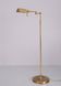 Lampadaire à bras oscillant Herda en laiton 1980