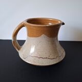 Ceramic pitcher by Fabien Comte, signed.