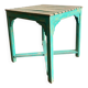 Turquoise patina table