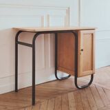 Renovated vintage desk by Jacques Hitier, 1960s.