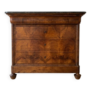ensemble commode ancienne - noyer