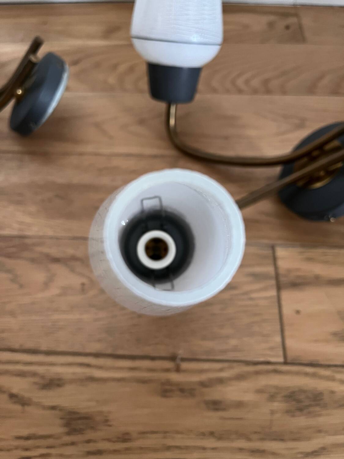 Pair of vintage wall lights