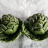 Duo salt and pepper artichoke ceramic