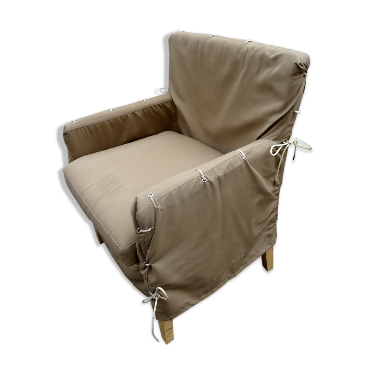 Andre Putman for Bally low armchair