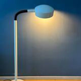 Vintage Hala white metal space age floor lamp