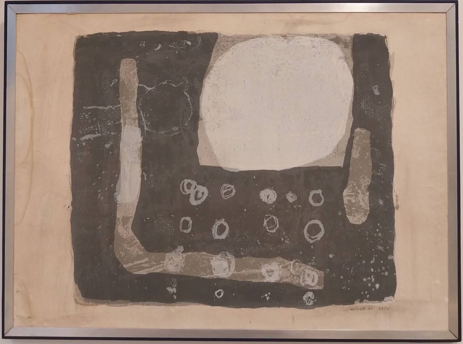 Lithograph cuwer prints of the work Barra by William Scott