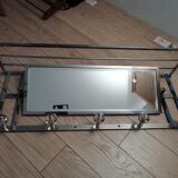 Coat/mirror/chrome door